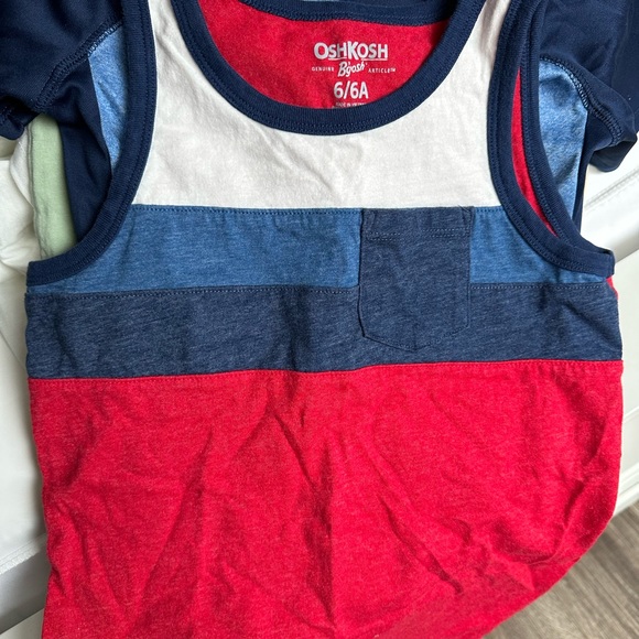 OshKosh B’Gosh Boys 6 Short Sleeve Shirts - Picture 11 of 13